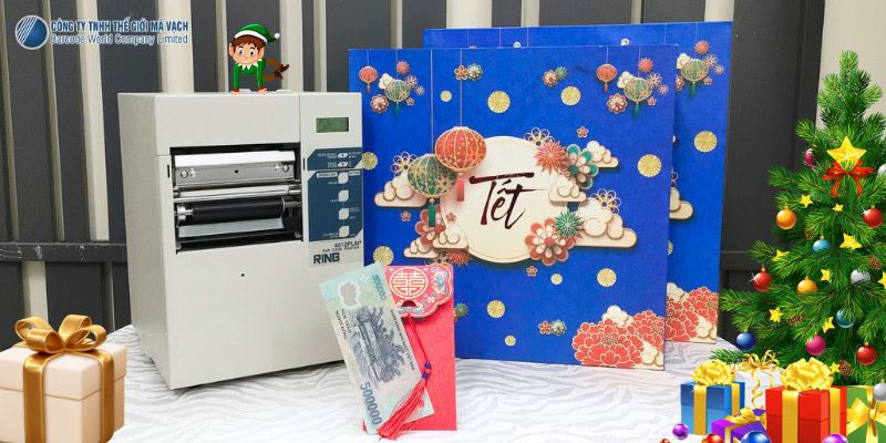 Mua máy in RING 4012PLM+ được tặng TIỀN + QUÀ Mua máy in RING 4012PLM+ được tặng TIỀN + QUÀ