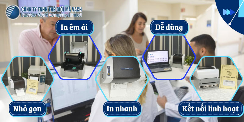 Tiêu chí chọn máy in tem dán sổ khám bệnh phù hợp