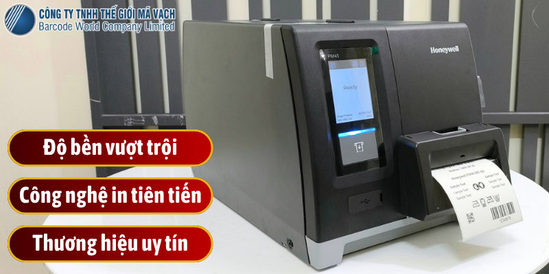 3 lý do nên chọn máy in mã vạch Honeywell