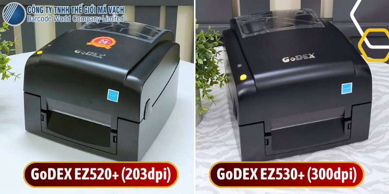 Máy in mã vạch GoDEX để bàn EZ Series