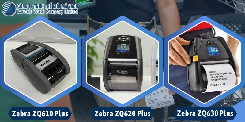 Model máy in tem Zebra nổi bật trong ZQ Series