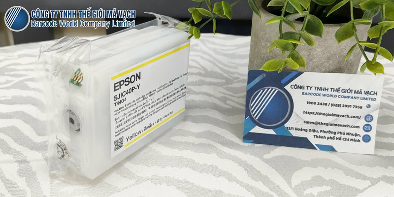 Epson SJIC40P-Y (C13T44G400) công nghệ mực Pigment UltraChrome DL