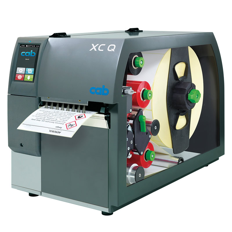 Máy in mã vạch Cab XC Q6.3 in 2 màu công nghiệp