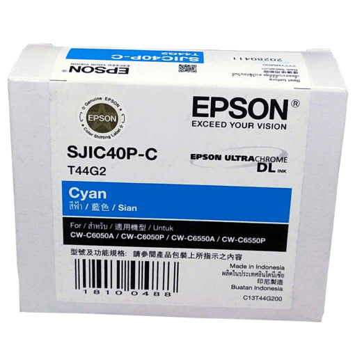 Mực in Epson Xanh SJIC40P C (C13T44G200)