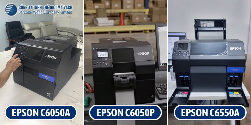 So sánh Epson C6050A với C6550A và C6050P