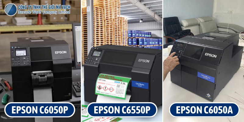 So sánh Epson C6050P với Epson C6550P và C6050A