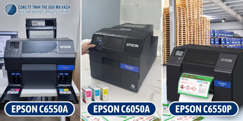 So sánh Epson C6550A với C6050A và C6550P