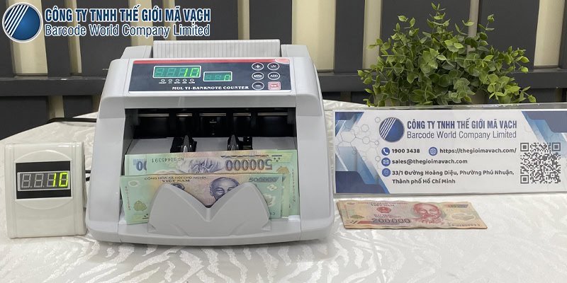 Máy đếm tiền CASHTA 2010UV Giải pháp tự động hoàn hảo