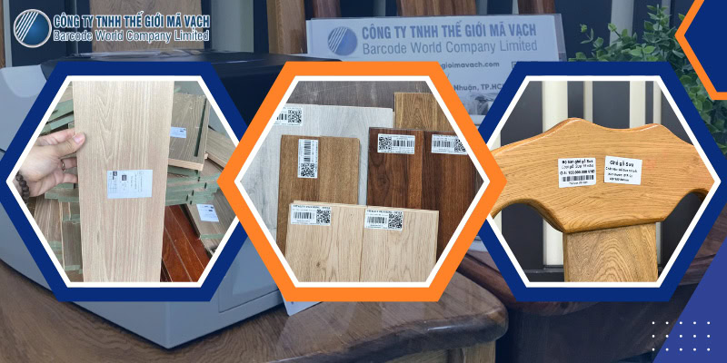 Bề mặt dán tem của ngành gỗ đa dạng