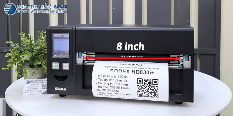 Chọn khổ rộng in máy in mã vạch công nghiệp phù hợp Chọn khổ rộng in máy in mã vạch công nghiệp phù hợp