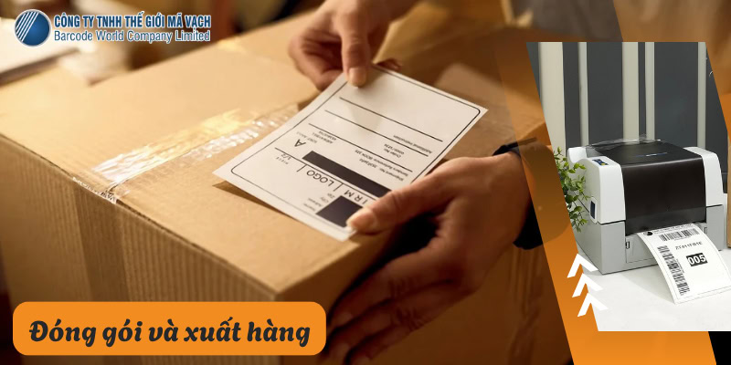 Đóng gói và xuất hàng vận chuyển đến người nhận