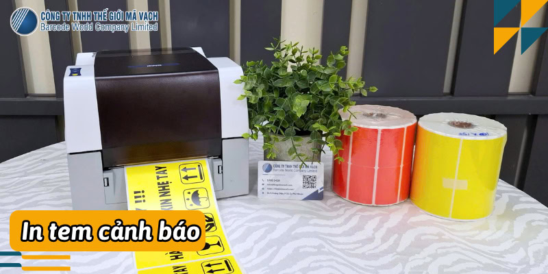 Máy in tem nhãn cảnh báo an toàn lao động, hóa chất (GHS)