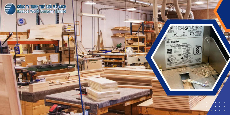 Môi trường làm việc của ngành gỗ bụi bặm và khắc nghiệt