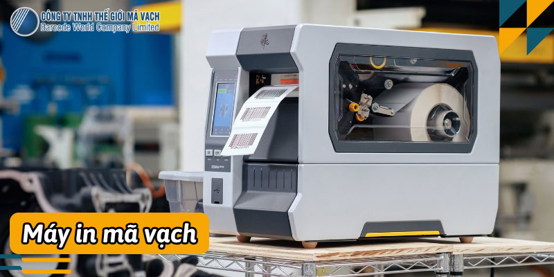 Sản xuất, kho vận cần dòng máy in mã vạch chuyên dụng