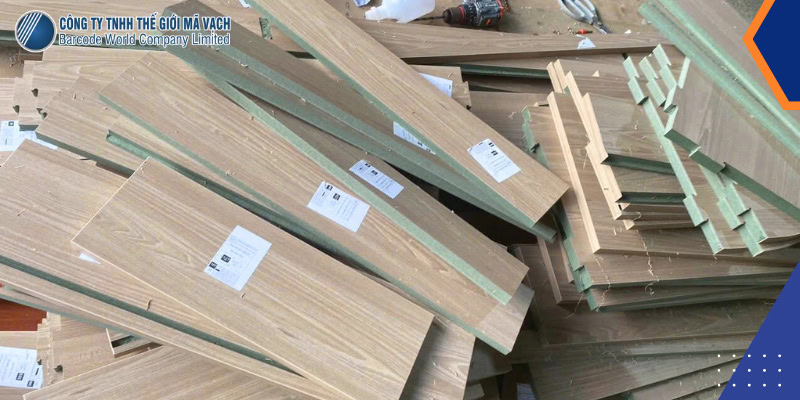 Sử dụng tem nhãn mã vạch trong xưởng gỗ mang lại nhiều lợi ích
