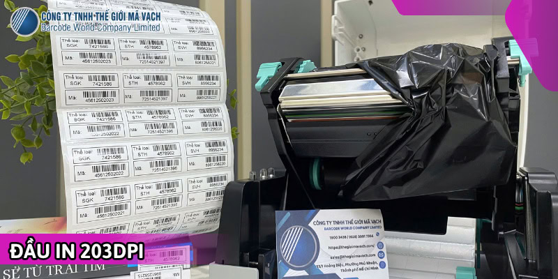 Độ phân giải máy in tem thư viện 203dpi là đủ dùng, tối ưu chi phí Độ phân giải máy in tem thư viện 203dpi là đủ dùng, tối ưu chi phí