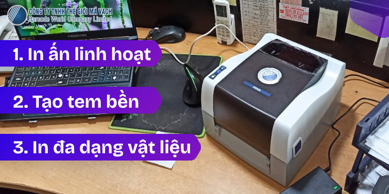 Lợi ích máy in mã vạch mang lại cho văn phòng Lợi ích máy in mã vạch mang lại cho văn phòng