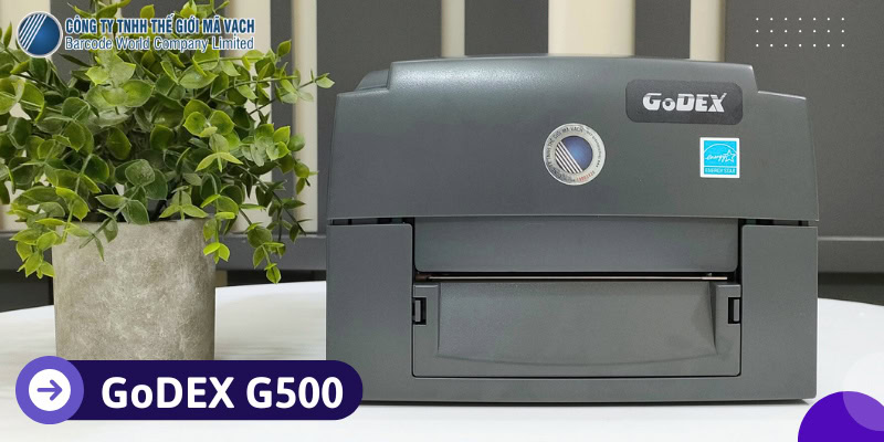 Máy in tem quản lý hồ sơ, lưu trữ GoDEX G500 203dpi Máy in tem quản lý hồ sơ, lưu trữ GoDEX G500 203dpi