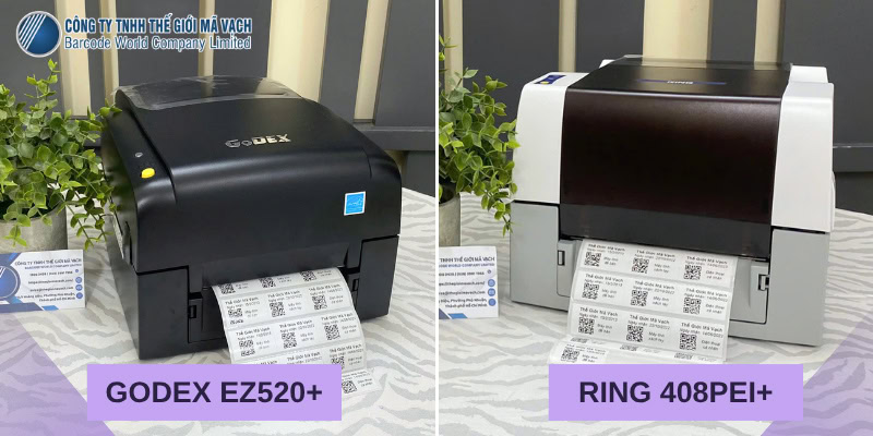 Máy in tem quản lý tài sản 203DPI (GoDEX EZ520+, RING 408PEI+) Máy in tem quản lý tài sản 203DPI (GoDEX EZ520+, RING 408PEI+)