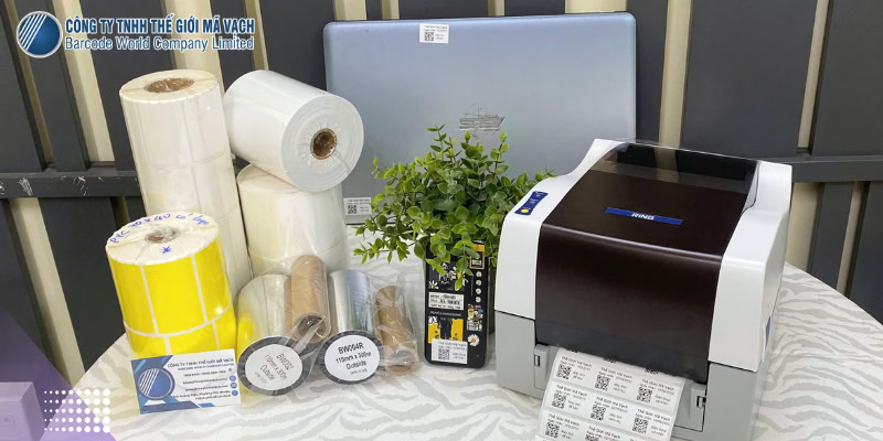 Máy in tem quản lý tài sản in được trên nhiều chất liệu Máy in tem quản lý tài sản in được trên nhiều chất liệu