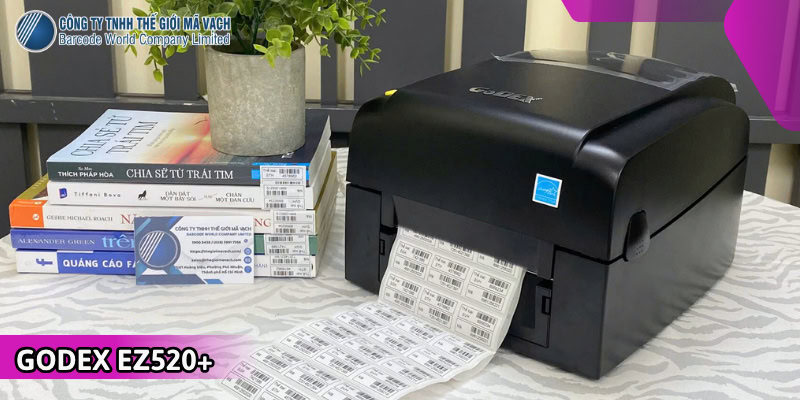 Máy in tem thư viện GoDEX EZ520+ (203dpi) Máy in tem thư viện GoDEX EZ520+ (203dpi)