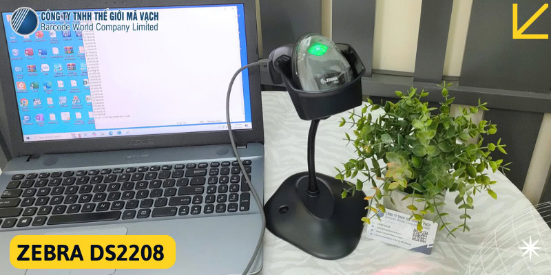 Zebra DS2208 ổn định, chi phí thấp Zebra DS2208 ổn định, chi phí thấp