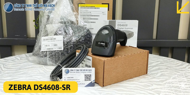 Zebra DS4608 SR đa năng với bộ vi xử lý mạnh Zebra DS4608 SR đa năng với bộ vi xử lý mạnh
