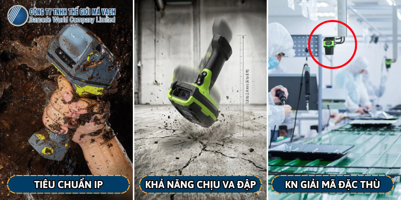3 Tiêu chuẩn kỹ thuật quan trọng của máy đọc mã vạch công nghiệp 3 Tiêu chuẩn kỹ thuật quan trọng của máy đọc mã vạch công nghiệp