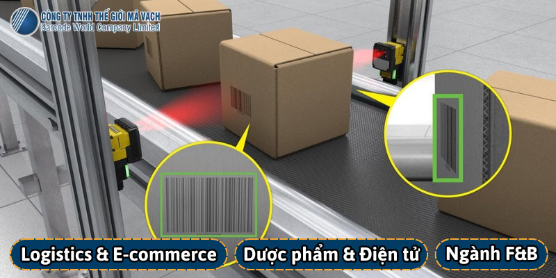 Ứng dụng thực tế máy quét băng chuyền trong nhà máy Ứng dụng thực tế máy quét băng chuyền trong nhà máy