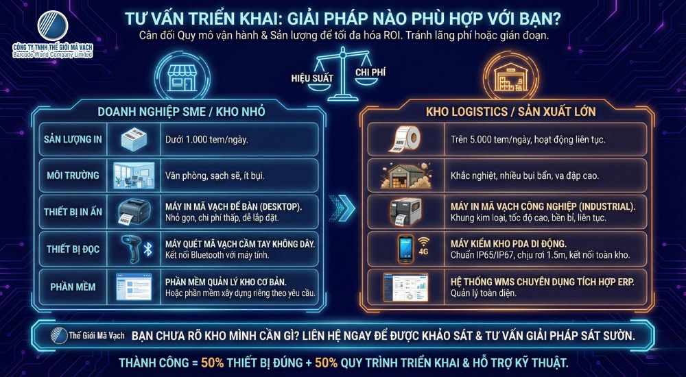 Giải pháp quản lý kho nào phù hợp dành cho bạn? Giải pháp quản lý kho nào phù hợp dành cho bạn?