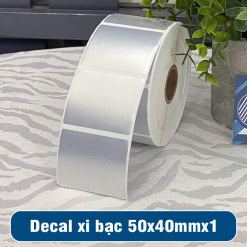 Decal xi bạc 50x40mmx1