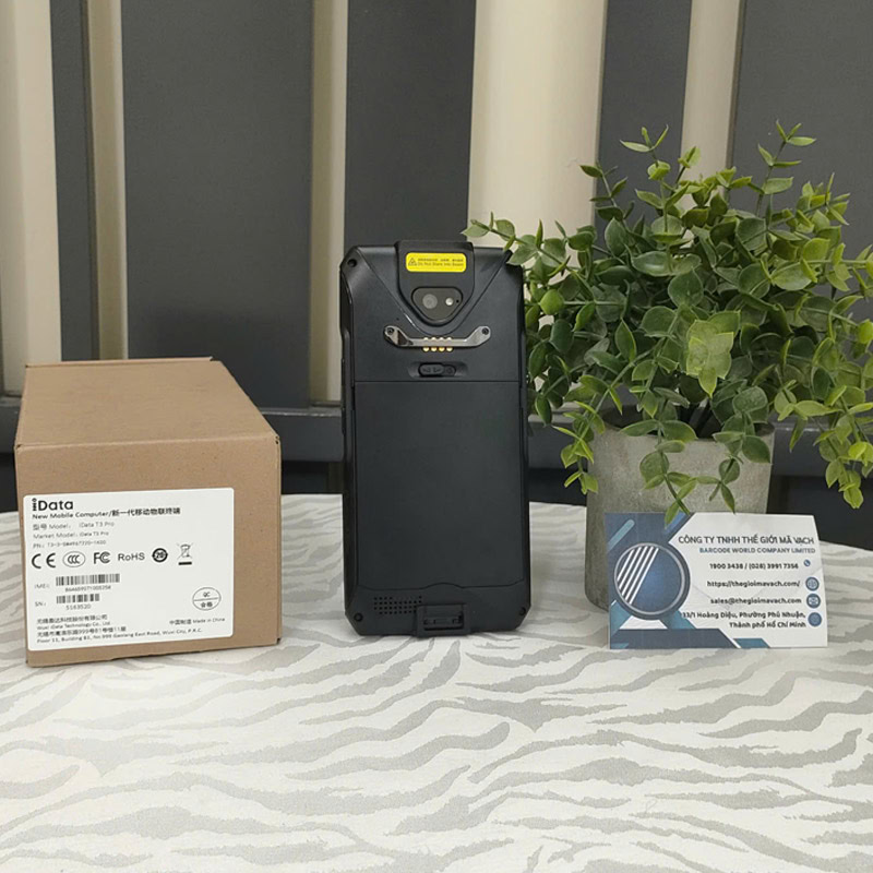 Máy kiểm kho PDA iData T3 Pro sử dụng hệ điều hành Android 13