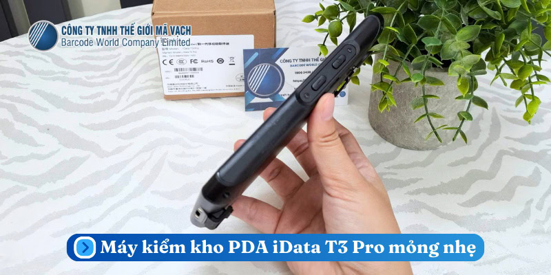 Máy kiểm kho PDA iData T3 Pro mỏng nhẹ Máy kiểm kho PDA iData T3 Pro mỏng nhẹ
