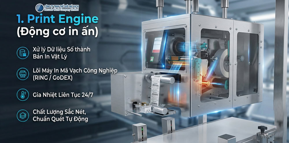 Print Engine (Động cơ in ấn) tạo tem nhãn dán Print Engine (Động cơ in ấn) tạo tem nhãn dán