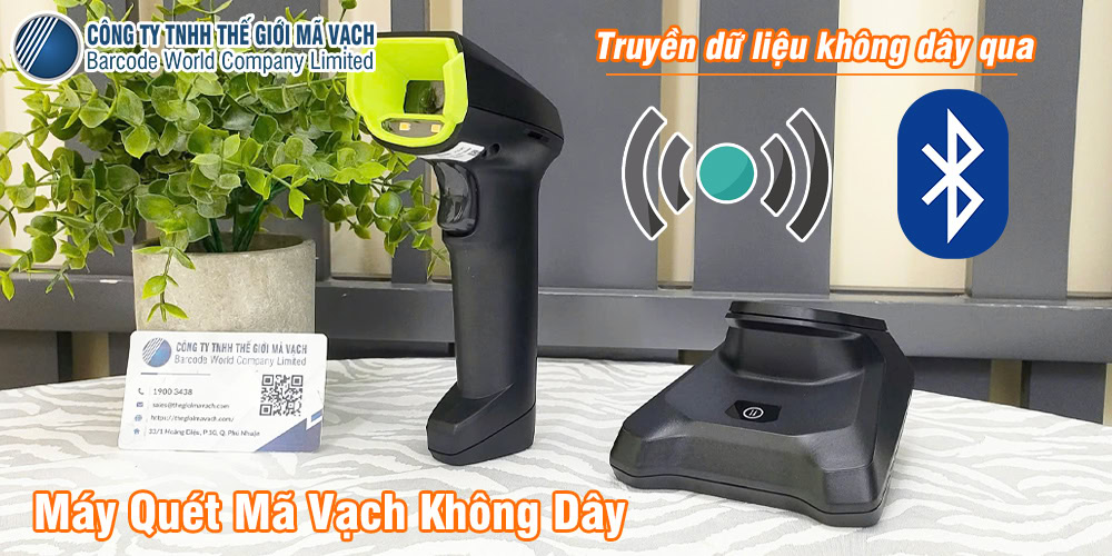 Máy quét mã vạch không dây