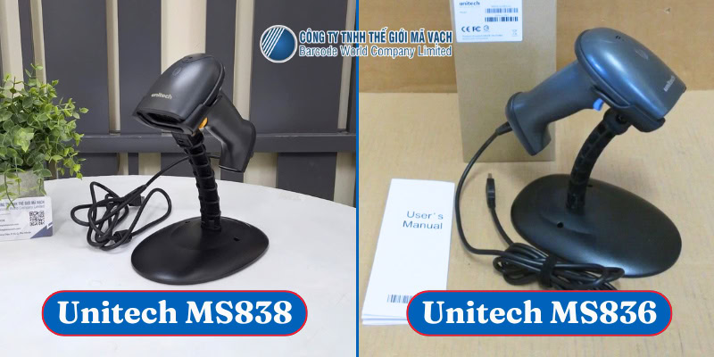 Máy quét mã vạch Unitech cầm tay có dây cho quầy thu ngân Máy quét mã vạch Unitech cầm tay có dây cho quầy thu ngân
