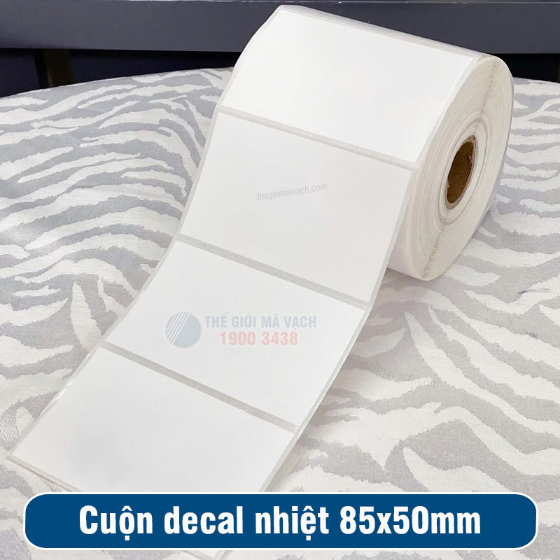 Cuộn decal nhiệt 85x50mm