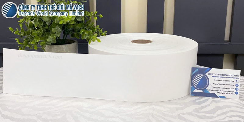 Tổng quan cuộn tem vải Ruban NT004 khổ rộng 90mm x 200m Tổng quan cuộn tem vải Ruban NT004 khổ rộng 90mm x 200m