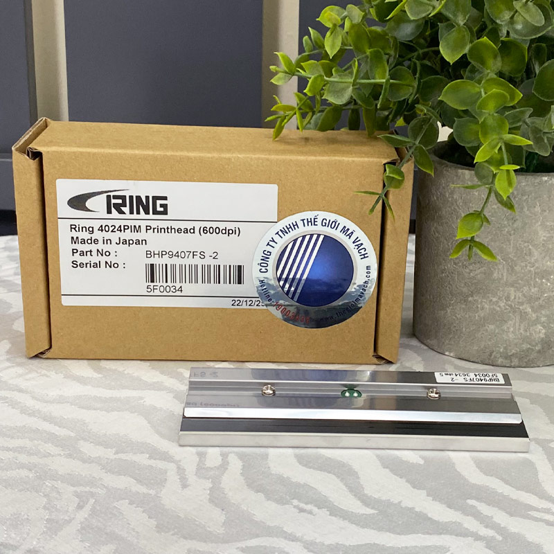 Đầu in mã vạch RING 4024PIM độ phân giải 600dpi