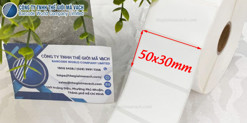 Decal nhựa PVC chiều ngang 50mm, chiều cao 30mm Decal nhựa PVC chiều ngang 50mm, chiều cao 30mm