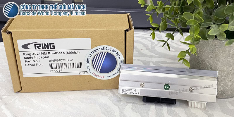 Linh kiện đầu in mã vạch RING 4024PIM 600dpi Linh kiện đầu in mã vạch RING 4024PIM 600dpi