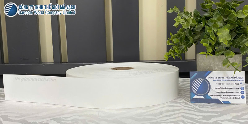 Tổng quan cuộn tem vải Ruban NT004 kích thước 50mmx200m chuyên dụng ngành may Tổng quan cuộn tem vải Ruban NT004 kích thước 50mmx200m chuyên dụng ngành may