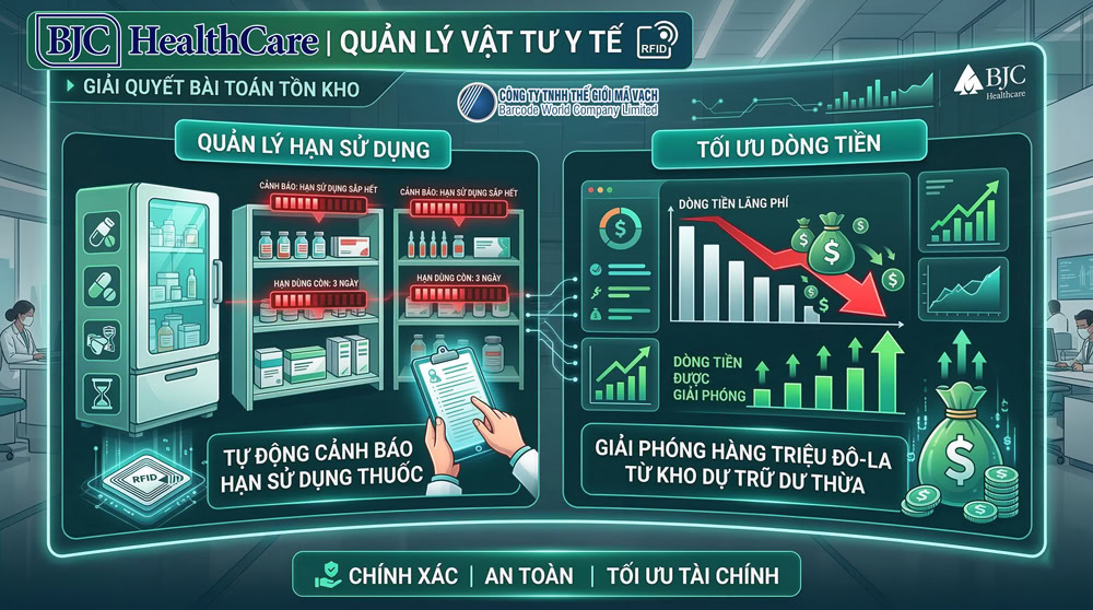 Hệ thống RFID của BJC Healthcare theo dõi hạn sử dụng thuốc và quản lý tồn kho vật tư y tế trong bệnh viện Hệ thống RFID của BJC Healthcare theo dõi hạn sử dụng thuốc và quản lý tồn kho vật tư y tế trong bệnh viện