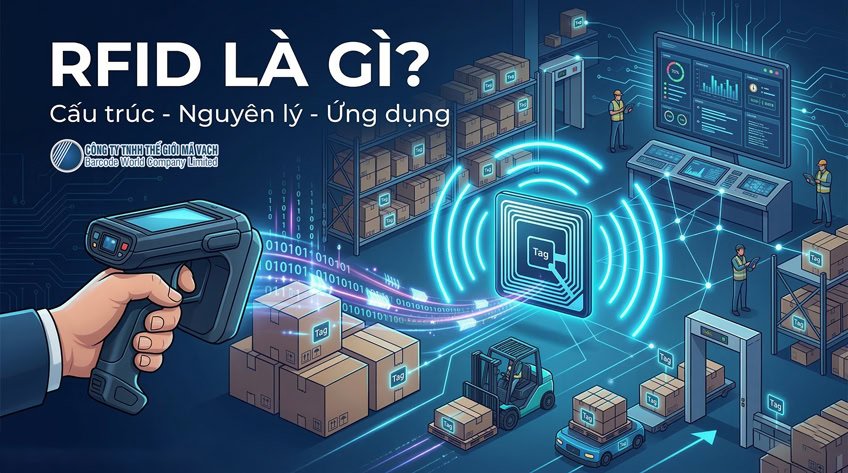 RFID là gì? Cấu trúc, Nguyên lý và Ứng dụng