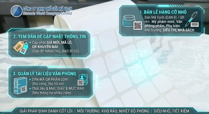 Decal giấy 22x20mmx4 kích thước nhỏ cho ứng dụng đa dạng Decal giấy 22x20mmx4 kích thước nhỏ cho ứng dụng đa dạng