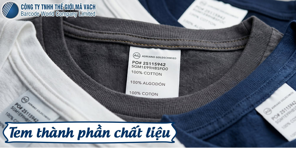 Minh họa cách hiển thị thành phần vải trên nhãn Satin cao cấp Minh họa cách hiển thị thành phần vải trên nhãn Satin cao cấp