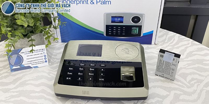Máy chấm công Granding S800 trang bị pin dự phòng Máy chấm công Granding S800 trang bị pin dự phòng