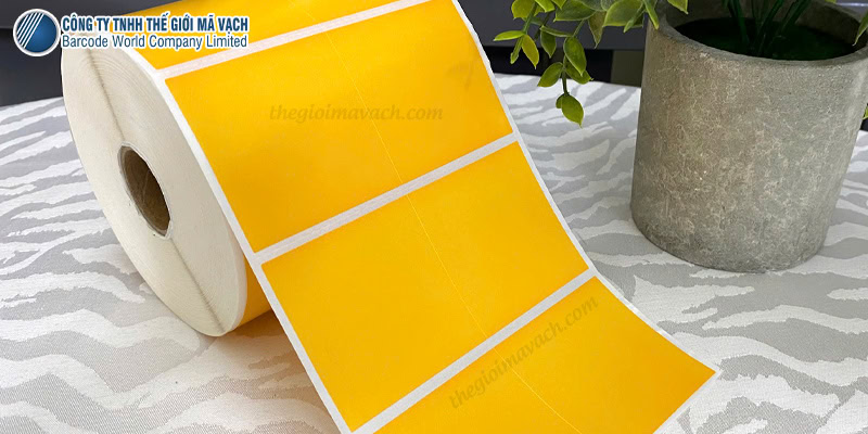 Decal giấy 50x50mmx2 bề mặt nhuộm màu cam nổi bật Decal giấy 50x50mmx2 bề mặt nhuộm màu cam nổi bật