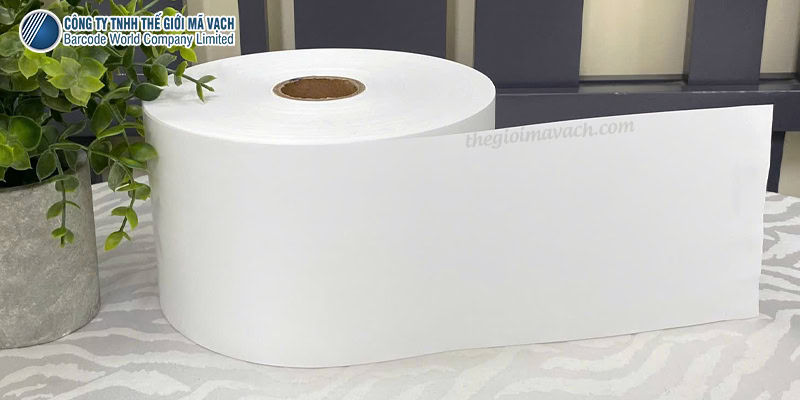 Tem vải Ruban NT003C 110mmx200m nhãn mác ngành may mặc Tem vải Ruban NT003C 110mmx200m nhãn mác ngành may mặc