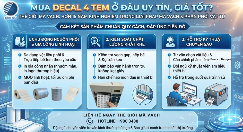 Thế Giới Mã Vạch địa chỉ mua giấy in mã vạch 4 tem uy tín Thế Giới Mã Vạch địa chỉ mua giấy in mã vạch 4 tem uy tín